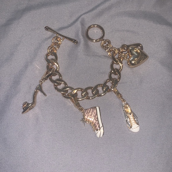Juicy Couture Bracelet with Shoe Charms